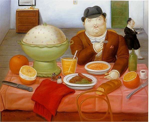 Fernando Botero The Supper 1987